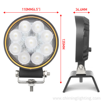 Others Car Light Accessories offroad truck 12V 24V 4 inch round led work light 20W